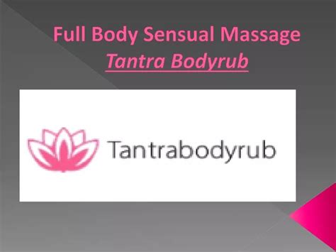 Full Body Sensual Massage Sex dating Whistler